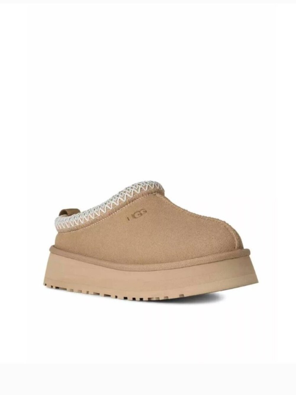 NEW- UGG Tazz II Platform Slipper Mules in Sand Color Women's Size 9